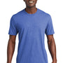 Allmade Mens Recycled Short Sleeve Crewneck T-Shirt - Heather Royal Blue