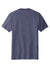Allmade AL2300 Mens Recycled Short Sleeve Crewneck T-Shirt Heather Navy Blue Flat Back