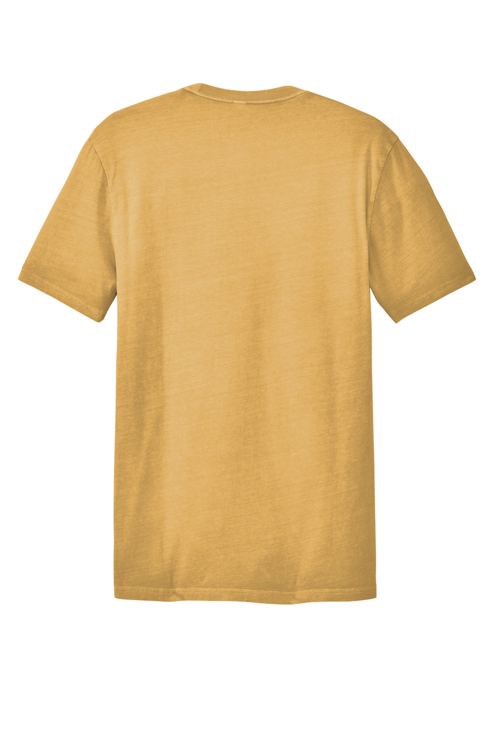 Allmade AL2400 Mens Mineral Dye Short Sleeve Crewneck T-Shirt Golden Wheat Flat Back