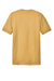 Allmade AL2400 Mens Mineral Dye Short Sleeve Crewneck T-Shirt Golden Wheat Flat Back