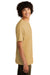 Allmade AL2400 Mens Mineral Dye Short Sleeve Crewneck T-Shirt Golden Wheat Model Side