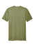 Allmade AL2400 Mens Mineral Dye Short Sleeve Crewneck T-Shirt Lichen Green Flat Back