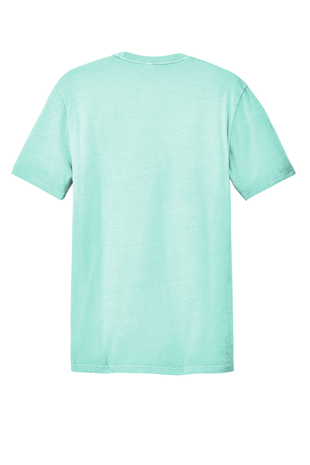 Allmade AL2400 Mens Mineral Dye Short Sleeve Crewneck T-Shirt Saltwater Blue Flat Back