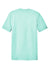 Allmade AL2400 Mens Mineral Dye Short Sleeve Crewneck T-Shirt Saltwater Blue Flat Back