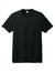 Allmade AL3000 Mens Recycled Short Sleeve Crewneck T-Shirt Deep Black Flat Front