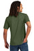 Allmade AL3000 Mens Recycled Short Sleeve Crewneck T-Shirt Olive You Green Model Back