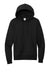 Allmade AL4000 Mens Organic French Terry Hooded Sweatshirt Hoodie w/ Pouch Pocket Deep Black Flat Front