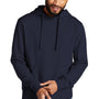 Allmade Mens Organic French Terry Hooded Sweatshirt Hoodie w/ Pouch Pocket - Night Sky Navy Blue