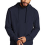 Allmade Mens Organic French Terry Hooded Sweatshirt Hoodie - Night Sky Navy Blue
