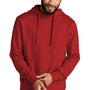 Allmade Mens Organic French Terry Hooded Sweatshirt Hoodie w/ Pouch Pocket - Revolution Red