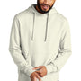 Allmade Mens Organic French Terry Hooded Sweatshirt Hoodie w/ Pouch Pocket - White Sand