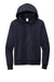 Allmade AL4002 Mens Organic French Terry Full Zip Hooded Sweatshirt Hoodie Night Sky Navy Blue Flat Front