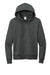 Allmade AL4002 Mens Organic French Terry Full Zip Hooded Sweatshirt Hoodie w/ Pockets Terrain Grey Flat Front