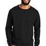 Allmade Mens Organic French Terry Crewneck Sweatshirt - Deep Black