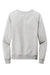 Allmade AL4004 Mens Organic French Terry Crewneck Sweatshirt Heather Granite Grey Flat Back