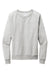 Allmade AL4004 Mens Organic French Terry Crewneck Sweatshirt Heather Granite Grey Flat Front