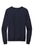 Allmade AL4004 Mens Organic French Terry Crewneck Sweatshirt Night Sky Navy Blue Flat Back