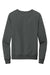 Allmade AL4004 Mens Organic French Terry Crewneck Sweatshirt Terrain Grey Flat Back