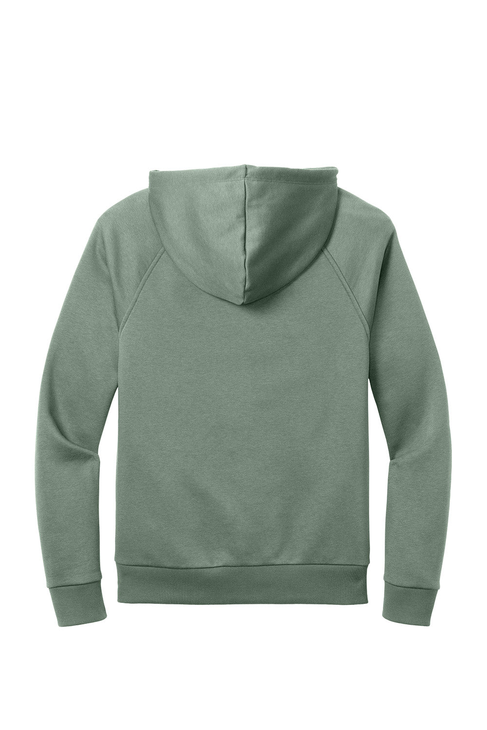 AllMade AL5000 Mens CVC Fleece Hooded Sweatshirt Hoodie w/ Pouch Pocket Matcha Green Flat Back