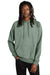 AllMade AL5000 Mens CVC Fleece Hooded Sweatshirt Hoodie w/ Pouch Pocket Matcha Green Model Front