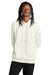 AllMade AL5000 Mens CVC Fleece Hooded Sweatshirt Hoodie w/ Pouch Pocket White Sand Model Front