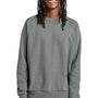 Allmade Mens CVC Fleece Crewneck Sweatshirt - Heather Aluminum Grey