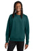 AllMade AL5004 Mens CVC Fleece Crewneck Sweatshirt Deep Sea Green Model Front