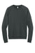 AllMade AL5004 Mens CVC Fleece Crewneck Sweatshirt Terrain Grey Flat Front