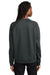 AllMade AL5004 Mens CVC Fleece Crewneck Sweatshirt Terrain Grey Model Back
