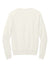 AllMade AL5004 Mens CVC Fleece Crewneck Sweatshirt White Sand Flat Back