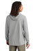 Allmade AL6003 Mens Long Sleeve Hooded T-Shirt Hoodie Aluminum Grey Model Back