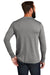 Allmade AL6004 Mens Long Sleeve Crewneck T-Shirt Aluminum Grey Model Back