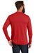Allmade AL6004 Mens Long Sleeve Crewneck T-Shirt Rise Up Red Model Back
