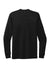 Allmade AL6004 Mens Long Sleeve Crewneck T-Shirt Space Black Flat Back