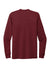 Allmade AL6004 Mens Long Sleeve Crewneck T-Shirt Vino Red Flat Back