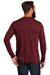 Allmade AL6004 Mens Long Sleeve Crewneck T-Shirt Vino Red Model Back