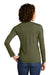 Allmade AL6008 Womens Long Sleeve Crewneck T-Shirt Olive You Green Model Back