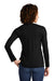 Allmade AL6008 Womens Long Sleeve Crewneck T-Shirt Space Black Model Back