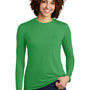 Allmade Womens Long Sleeve Crewneck T-Shirt - Enviro Green