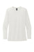 Allmade AL6008 Womens Long Sleeve Crewneck T-Shirt Fairly White Flat Front