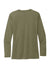 Allmade AL6008 Womens Long Sleeve Crewneck T-Shirt Olive You Green Flat Back