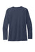 Allmade AL6008 Womens Long Sleeve Crewneck T-Shirt Rebel Blue Flat Back