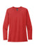 Allmade AL6008 Womens Long Sleeve Crewneck T-Shirt Rise Up Red Flat Front