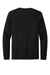 AllMade AL6104 Mens Long Sleeve Crewneck T-Shirt Deep Black Flat Back