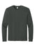 AllMade AL6104 Mens Long Sleeve Crewneck T-Shirt Terrain Grey Flat Front