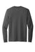 Allmade AL6204 Mens Recycled Long Sleeve Crewneck T-Shirt Heather Charcoal Grey Flat Back