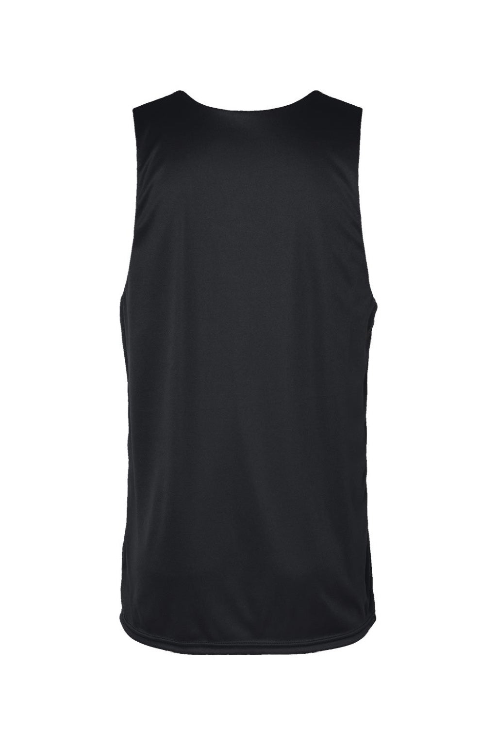 Alleson Athletic 506CR Mens Reversible Tank Top Black/White Flat Back