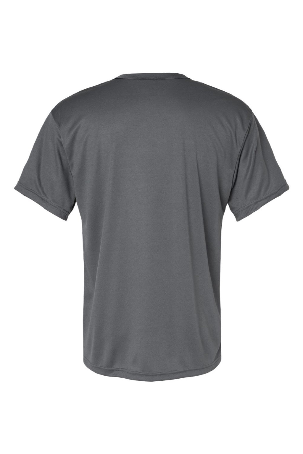 Alleson Athletic 7930 Mens B-Core Placket Short Sleeve Jersey Graphite Grey Flat Back