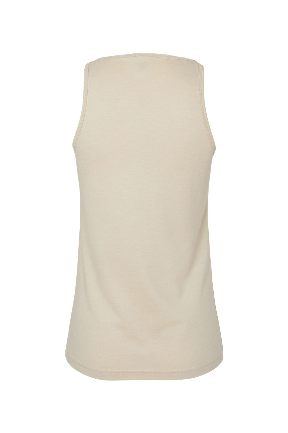American Apparel 101CVC Womens CVC Racerneck Tank Top Heather Bone Flat Back