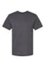 American Apparel 2001CVC Mens CVC Short Sleeve Crewneck T-Shirt Heather Charcoal Grey Flat Front